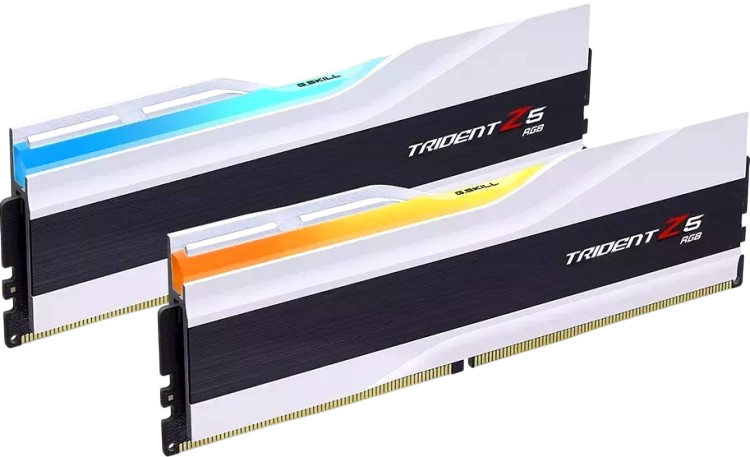 Оперативная память 64 Gb 6000 MHz G.Skill TRIDENT Z5 RGB White (F5-6000J3636F32GX2-TZ5RW)