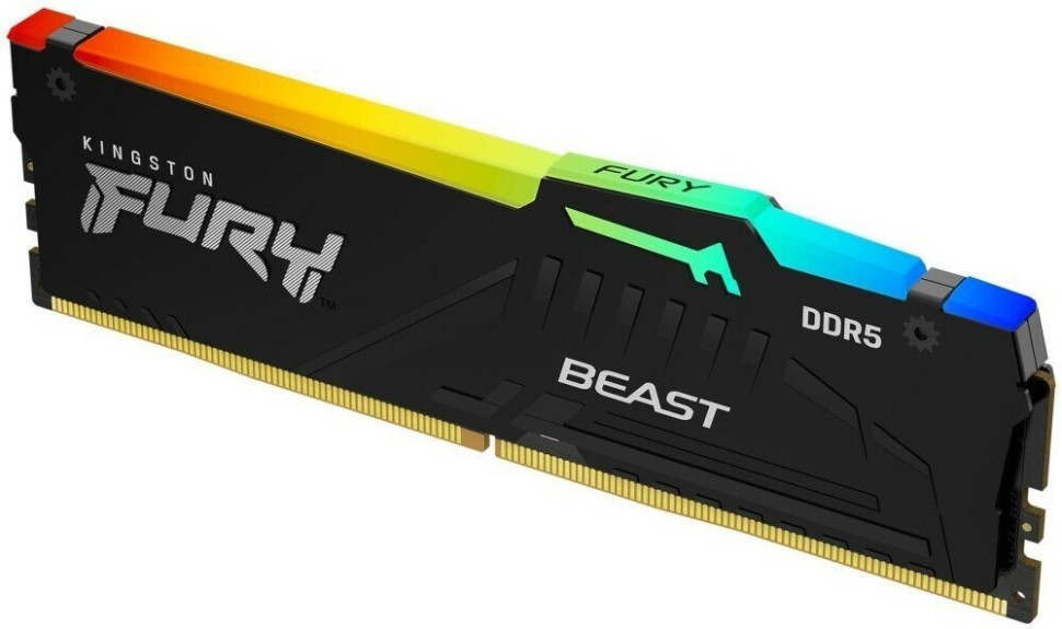 Оперативная память 32 Gb 5200 MHz Kingston FURY Beast RGB EXPO Black (KF552C36BBEA-32)