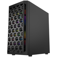 Компьютерный корпус Powercase Mistral Micro T3B Black (CMIMTB-L3)