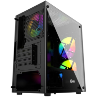 Компьютерный корпус Powercase Mistral Micro T3B Black (CMIMTB-L3)