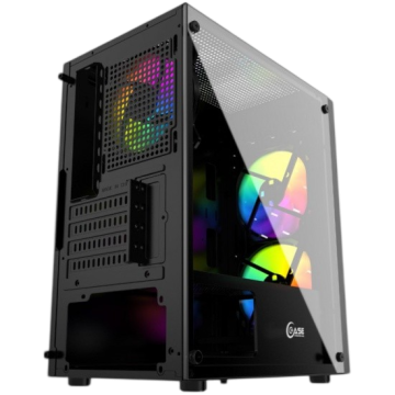 Компьютерный корпус Powercase Mistral Micro T3B Black (CMIMTB-L3)
