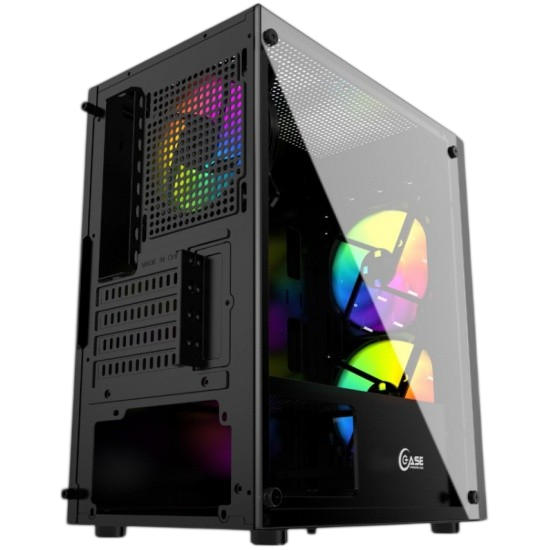 Компьютерный корпус Powercase Mistral Micro T3B Black (CMIMTB-L3)