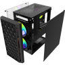 Компьютерный корпус Powercase Mistral Micro T3B Black (CMIMTB-L3)