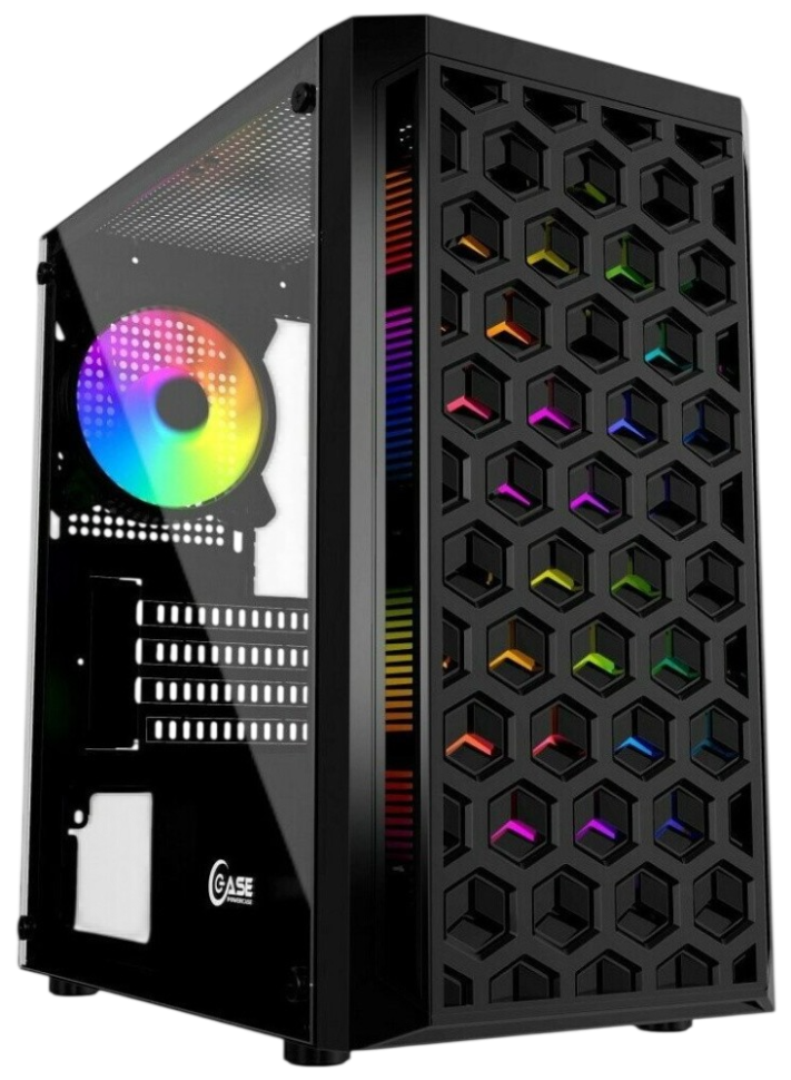 Компьютерный корпус Powercase Mistral Micro T3B Black (CMIMTB-L3)