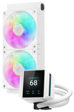 Система жидкостного охлаждения для процессора Deepcool MYSTIQUE 240 WH ARGB White