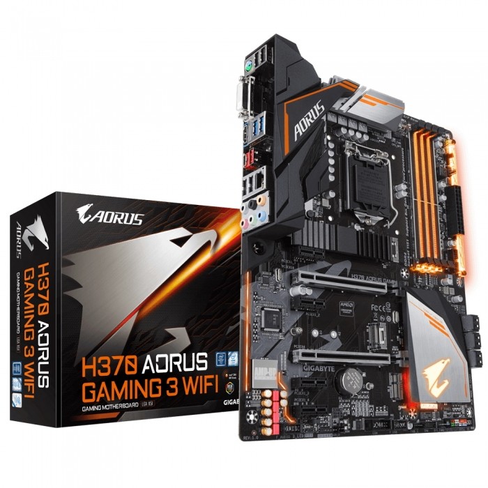 Материнская плата GIGABYTE H370 AORUS GAMING 3 WIFI