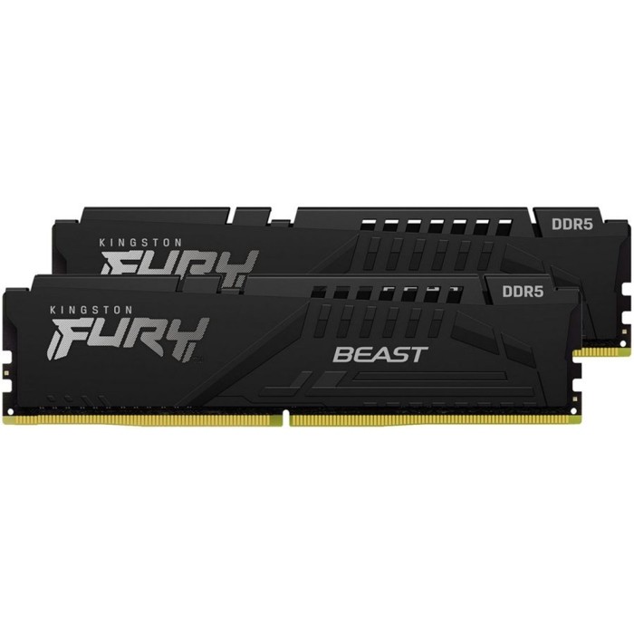 Оперативная память 32 Gb 4800 MHz Kingston FURY BEAST Black (KF548C38BBK2-32)