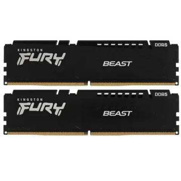Оперативная память 32 Gb 4800 MHz Kingston FURY BEAST Black (KF548C38BBK2-32)