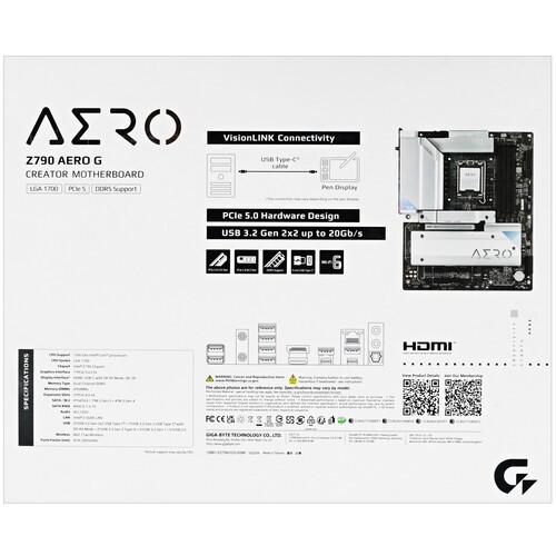 Материнская плата Gigabyte Z790 AERO G
