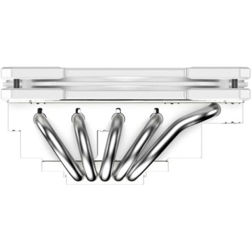 Кулер для процессора ID-COOLING IS-55 ARGB White PWM