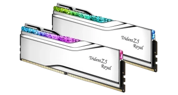 Оперативная память 32 Gb 6400 MHz G.Skill TRIDENT Z5 ROYAL RGB White (F5-6400J3039G16GX2-TR5S)