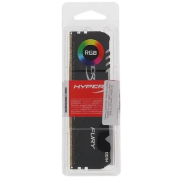 Оперативная память 16 Gb 3200 MHz Kingston HYPERX FURY Black RGB (HX432C16FB3A/16)