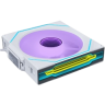 Комплект вентиляторов для корпуса Lian Li UNI FAN SL-INF WIRELESS 120 Reverse Blade 12RSLIN1W3W ARGB White (G99.12RSLIN1W3W.R0)