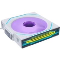 Комплект вентиляторов для корпуса Lian Li UNI FAN SL-INF WIRELESS 120 Reverse Blade 12RSLIN1W3W ARGB White (G99.12RSLIN1W3W.R0)