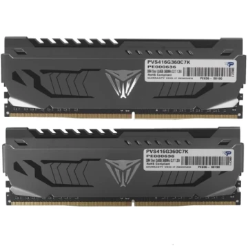 Оперативная память 16 Gb 3600 MHz PATRIOT VIPER STEEL (PVS416G360C7K)