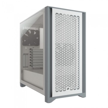 Компьютерный корпус Corsair 4000D AIRFLOW TG Mid-Tower White CC-9011201-WW