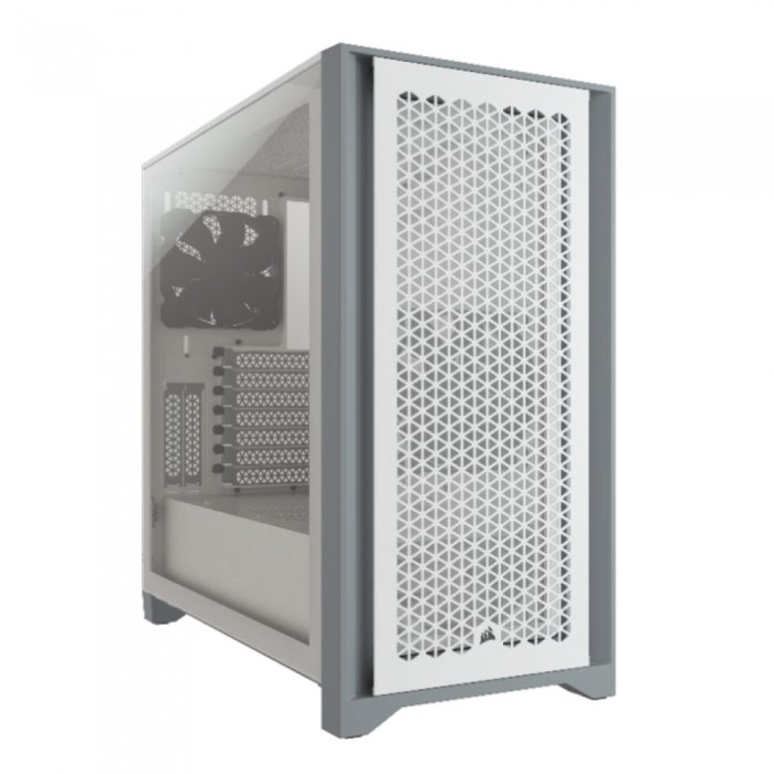 Компьютерный корпус Corsair 4000D AIRFLOW TG Mid-Tower White CC-9011201-WW
