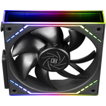 Вентилятор для корпуса Thermalright TL-M12Q ARGB Black (TRTLM12Q)