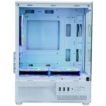 Компьютерный корпус XASTRA Q300M 3ARGB-C6 White (Q300M-3FM12A-C6-WH)