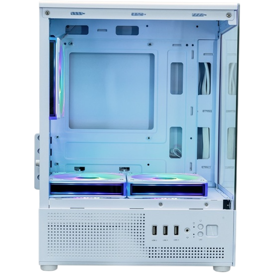 Компьютерный корпус XASTRA Q300M 3ARGB-C6 White (Q300M-3FM12A-C6-WH)