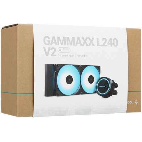 Система жидкостного охлаждения для процессора Deepcool GAMMAXX L240 V2 RGB DP-H12RF-GL240V2