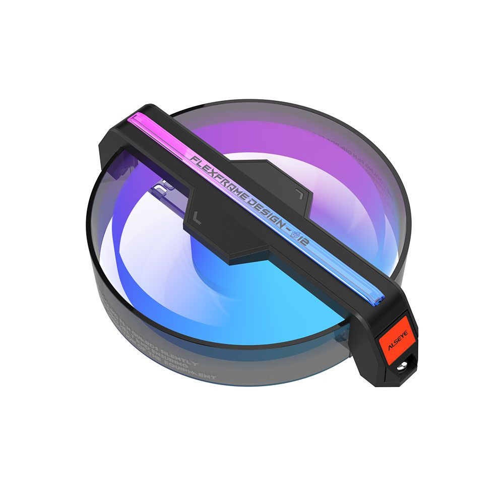 Вентилятор для корпуса ALSEYE ?12 DM12-B Black (AS.04.10.0003)