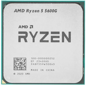 Процессор AMD Ryzen 5 5600G BOX 100-100000252BOX