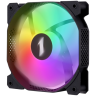 Вентилятор для корпуса 1STPLAYER F7R Reverse ARGB Black (F7R-BK)