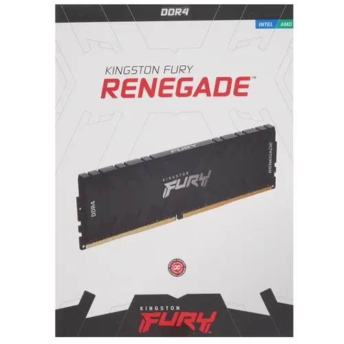 Оперативная память 16 Gb 4266 MHz Kingston FURY RENEGADE Black (KF442C19RBK2/16)