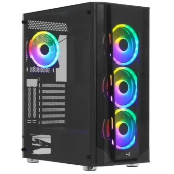 Компьютерный корпус Aerocool PRISM Prism-G-BK-v1 (4711099471768)