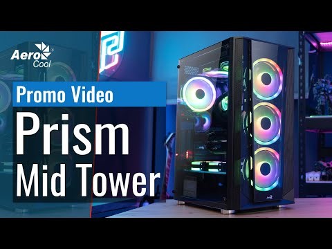 Компьютерный корпус Aerocool PRISM Prism-G-BK-v1 (4711099471768)-video