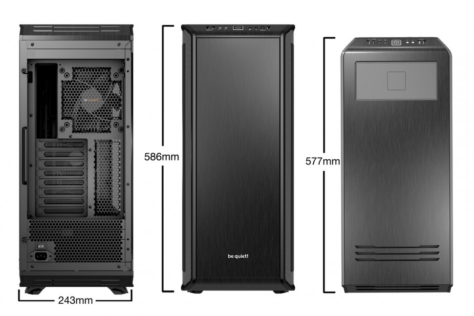 Компьютерный корпус Be Quiet! DARK BASE PRO 900 Black rev. 2 BGW15