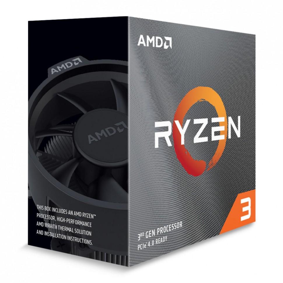 Процессор AMD Ryzen 3 3100 BOX 100-100000284BOX
