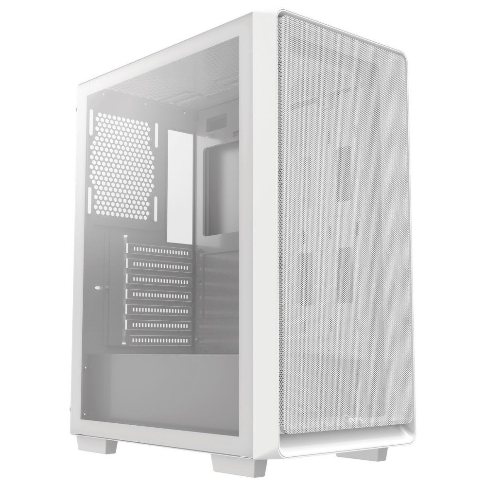 Компьютерный корпус Ocypus Gamma C60 WH TG White (Gamma-C60-W-HG000XX-GL)