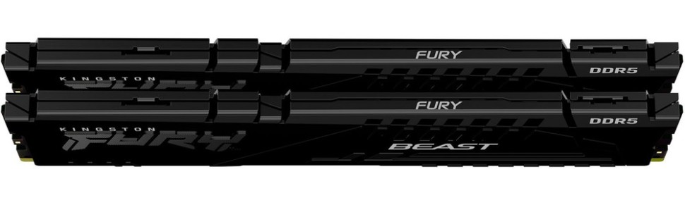 Оперативная память 64 Gb 4800 MHz Kingston FURY Beast PnP Black (KF548C38BBK2-64)