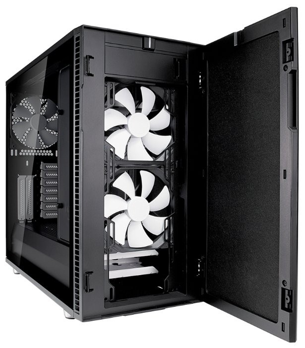 Компьютерный корпус Fractal Design DEFINE R6 TG Black FD-CA-DEF-R6-BK-TG