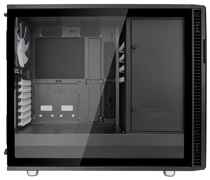 Компьютерный корпус Fractal Design DEFINE R6 TG Black FD-CA-DEF-R6-BK-TG