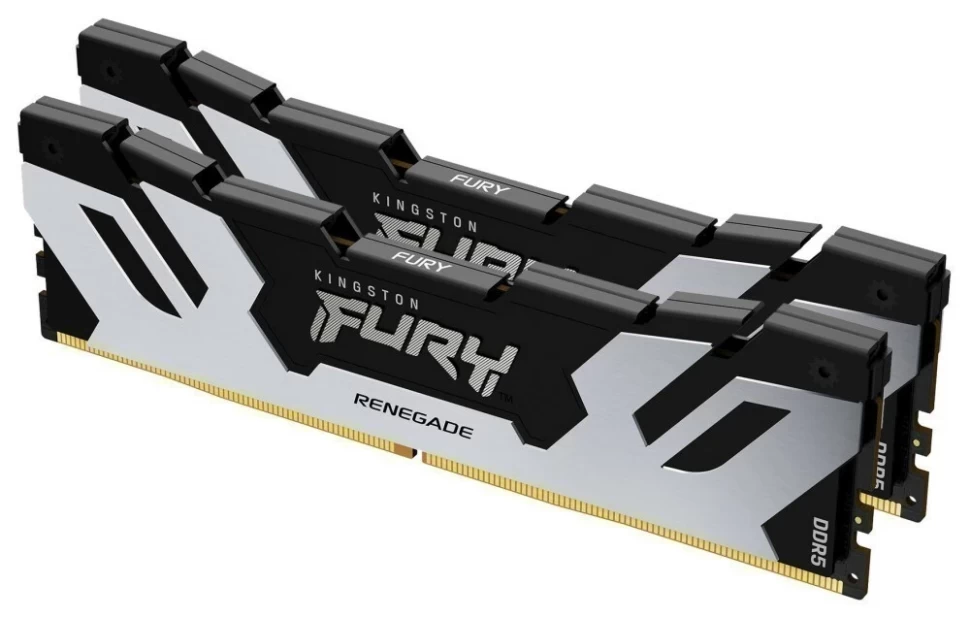 Оперативная память 64 Gb 6400 MHz Kingston FURY Renegade Silver/Black (KF564C32RSK2-64)