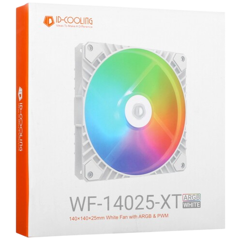 Вентилятор для корпуса ID-COOLING WF-14025-XT ARGB White