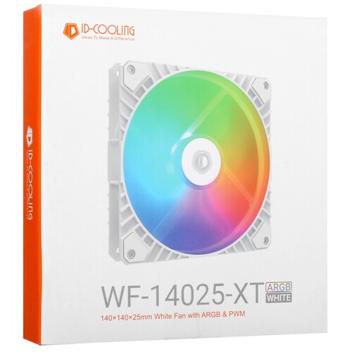 Вентилятор для корпуса ID-COOLING WF-14025-XT ARGB White