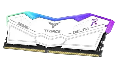 Оперативная память 32 Gb 6000 MHz Team Group T-FORCE DELTA RGB White (FF4D532G6000HC38ADC01)