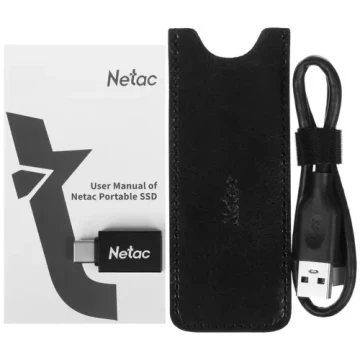 Внешний SSD NETAC 250 Gb Z SLIM Black NT01ZSLIM-250G-32BK