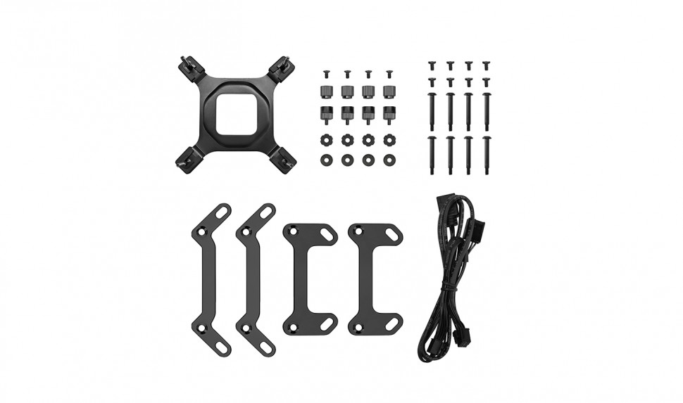 Система жидкостного охлаждения для процессора Deepcool MYSTIQUE 240 ARGB Black (R-LX550-BKADSNC-G-1)