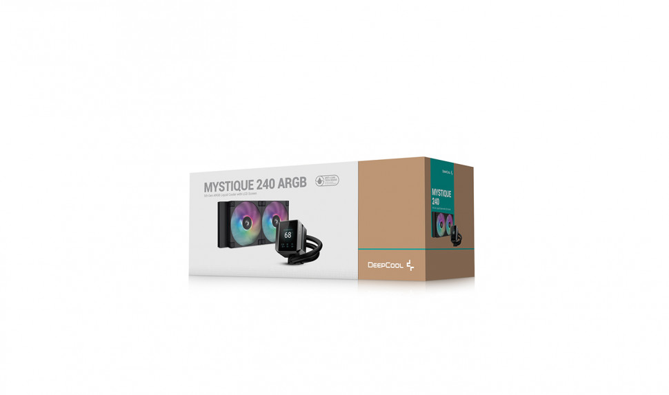Система жидкостного охлаждения для процессора Deepcool MYSTIQUE 240 ARGB Black (R-LX550-BKADSNC-G-1)