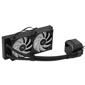 Система жидкостного охлаждения для процессора Deepcool MYSTIQUE 240 ARGB Black (R-LX550-BKADSNC-G-1)