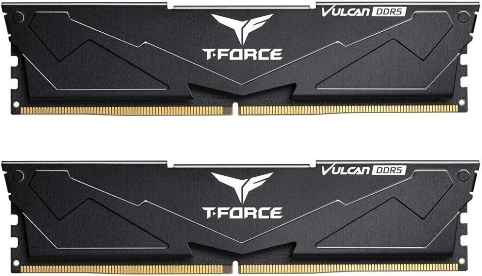 Оперативная память 64 Gb 5600 MHz Team Group T-FORCE Vulcan Black (FLBD564G5600HC36BDC01)