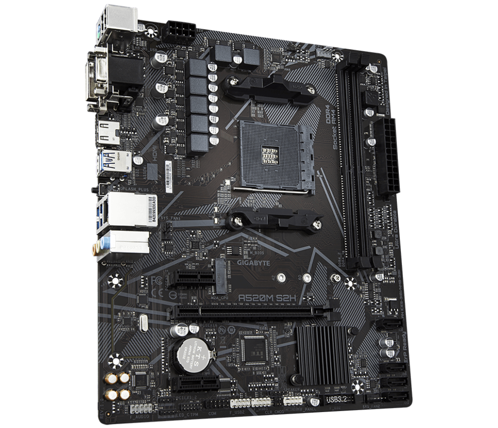 Материнская плата Gigabyte A520M S2H 1.3