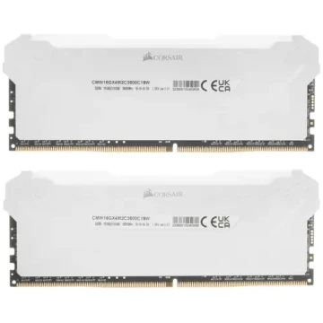 Оперативная память 16 Gb 3600 MHz Corsair VENGEANCE RGB PRO White (CMW16GX4M2C3600C18W)