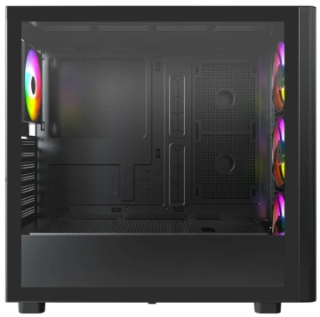 Компьютерный корпус Montech XR Wood Black