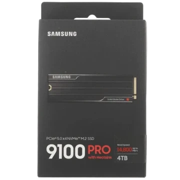 Твердотельный накопитель Samsung 4000 Gb 9100 PRO (MZ-VAP4T0CW)
